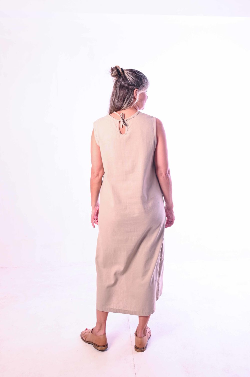 Vestido Susa beige m