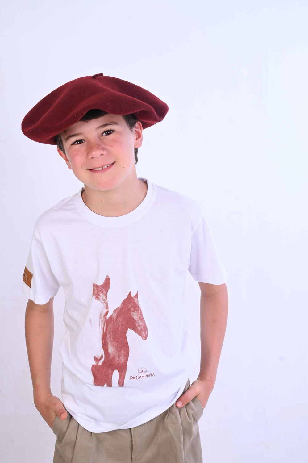 Remera Criollos Infantil blanco 6