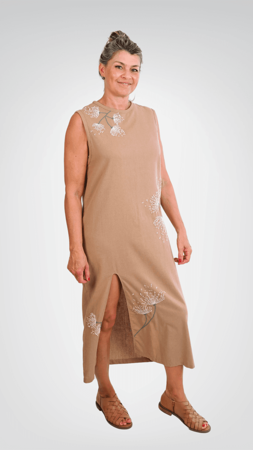 Vestido Susa beige m