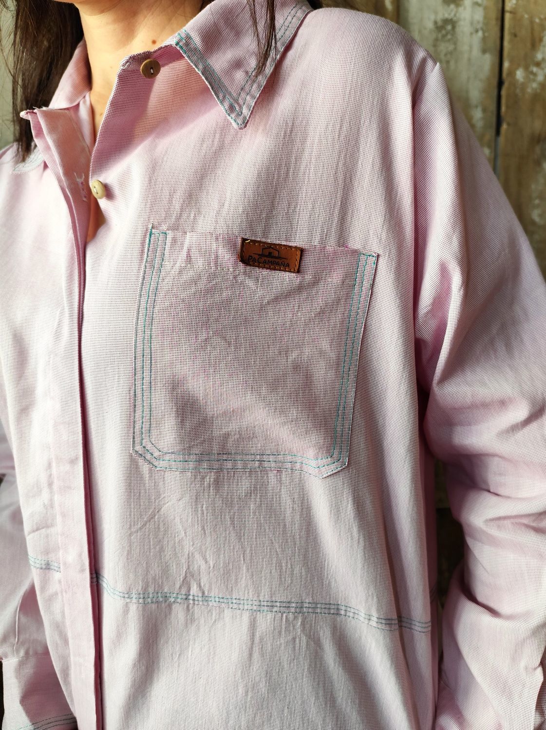 Camisa Mane rosado L